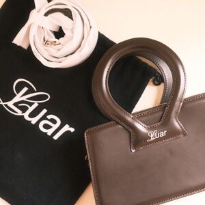 LUAR Small Ana Bag in Smooth Brown Leather (Like-New with Dust Bag)